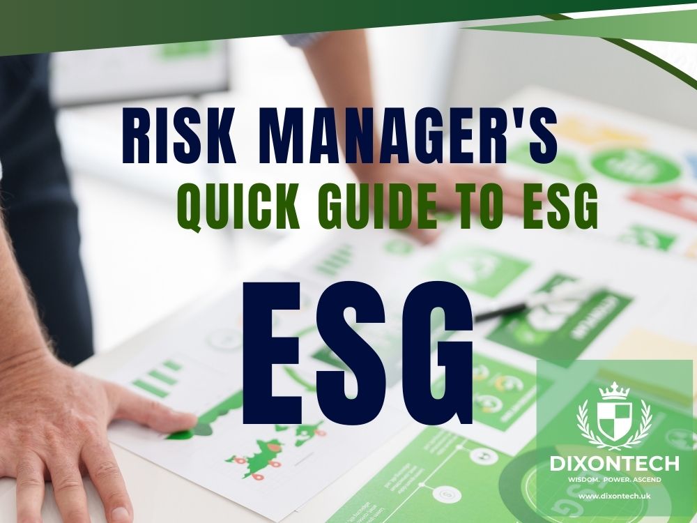 Risk Manager's Quick Guide to ESG